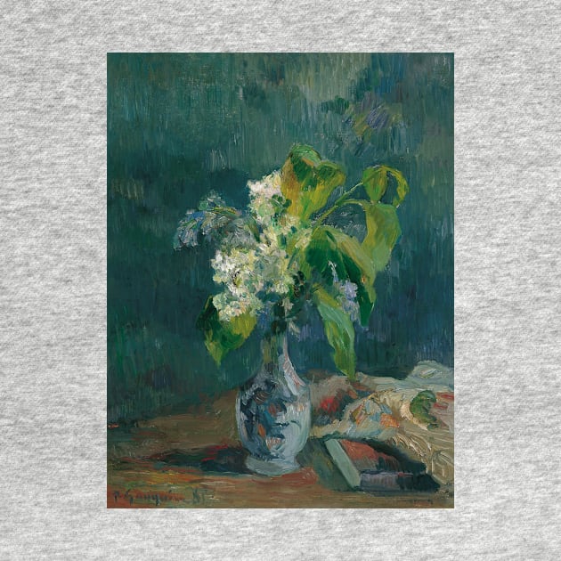 Lilacs by Paul Gauguin by Classic Art Stall